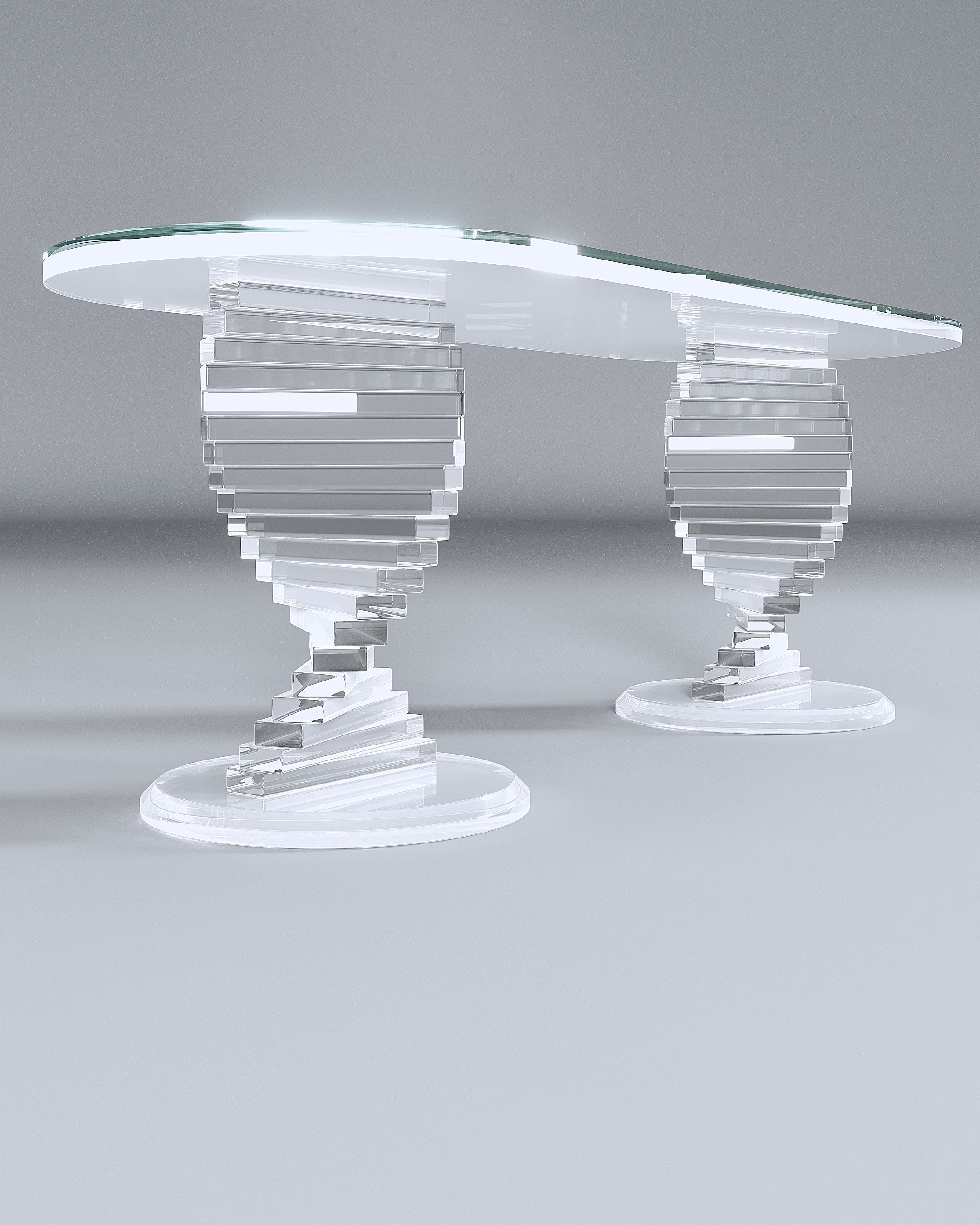 Silo Serving Table