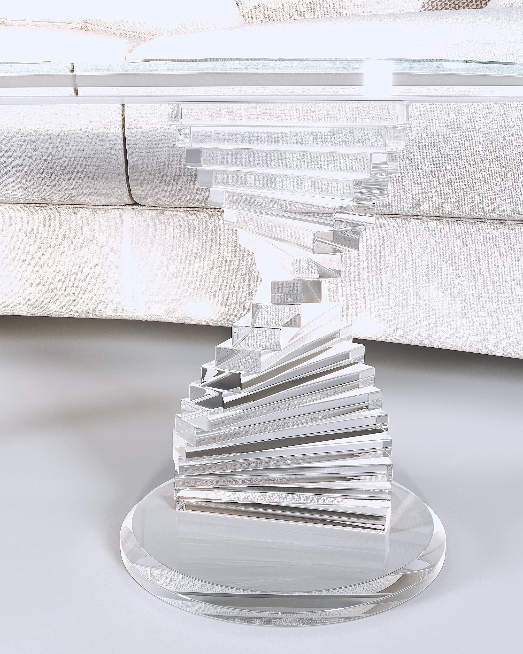 Silo Serving Table