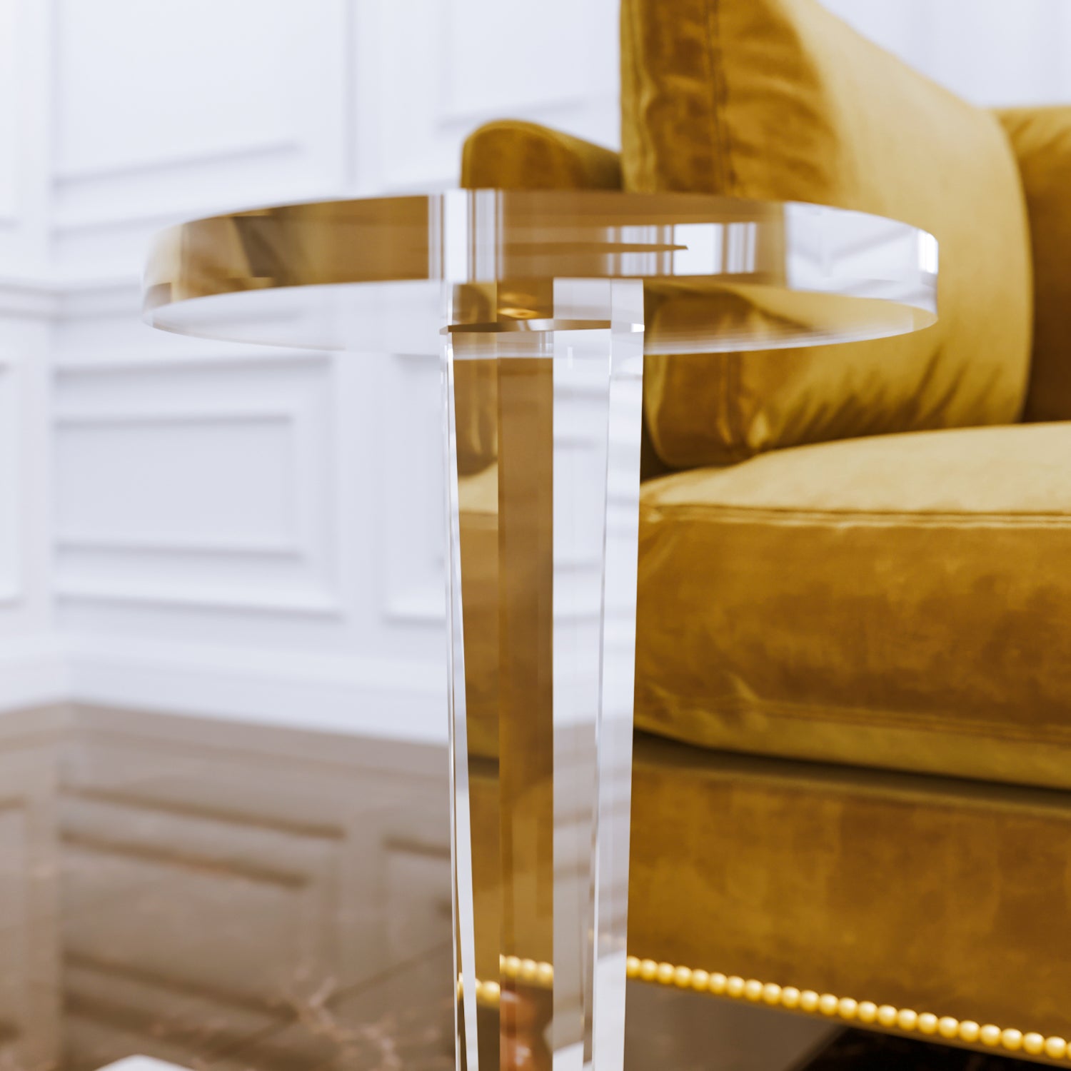 PlexiAura Side Table