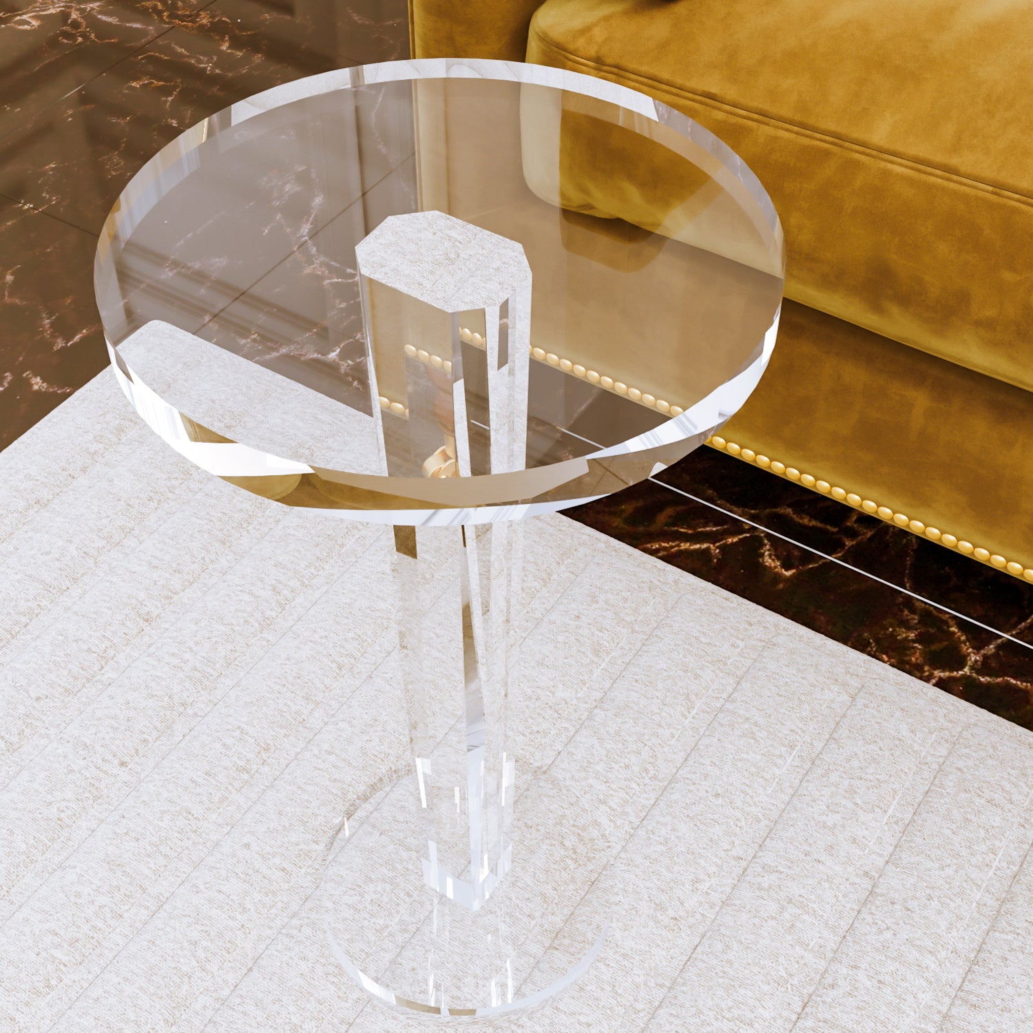 PlexiAura Side Table