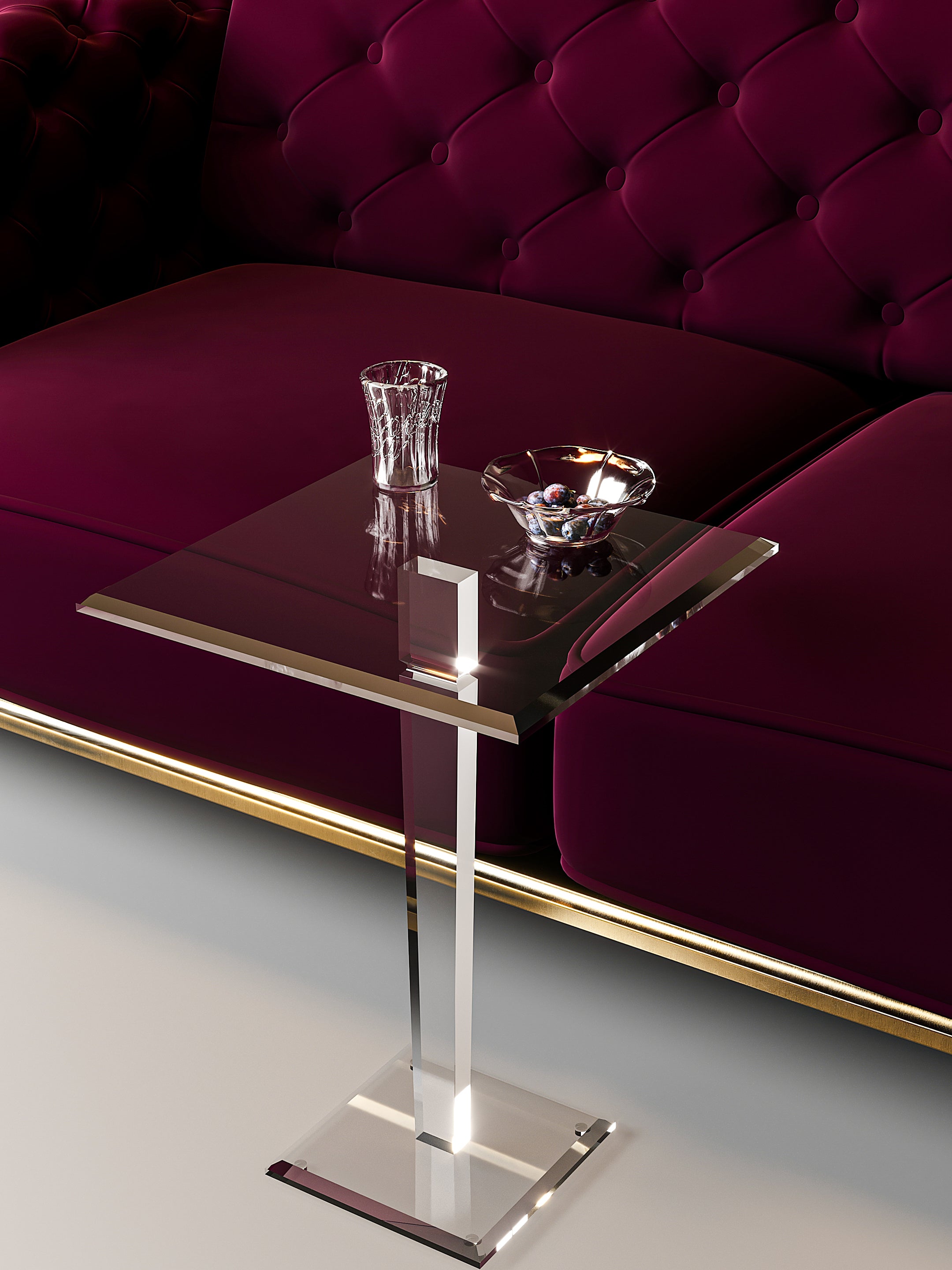 Square Serving Table