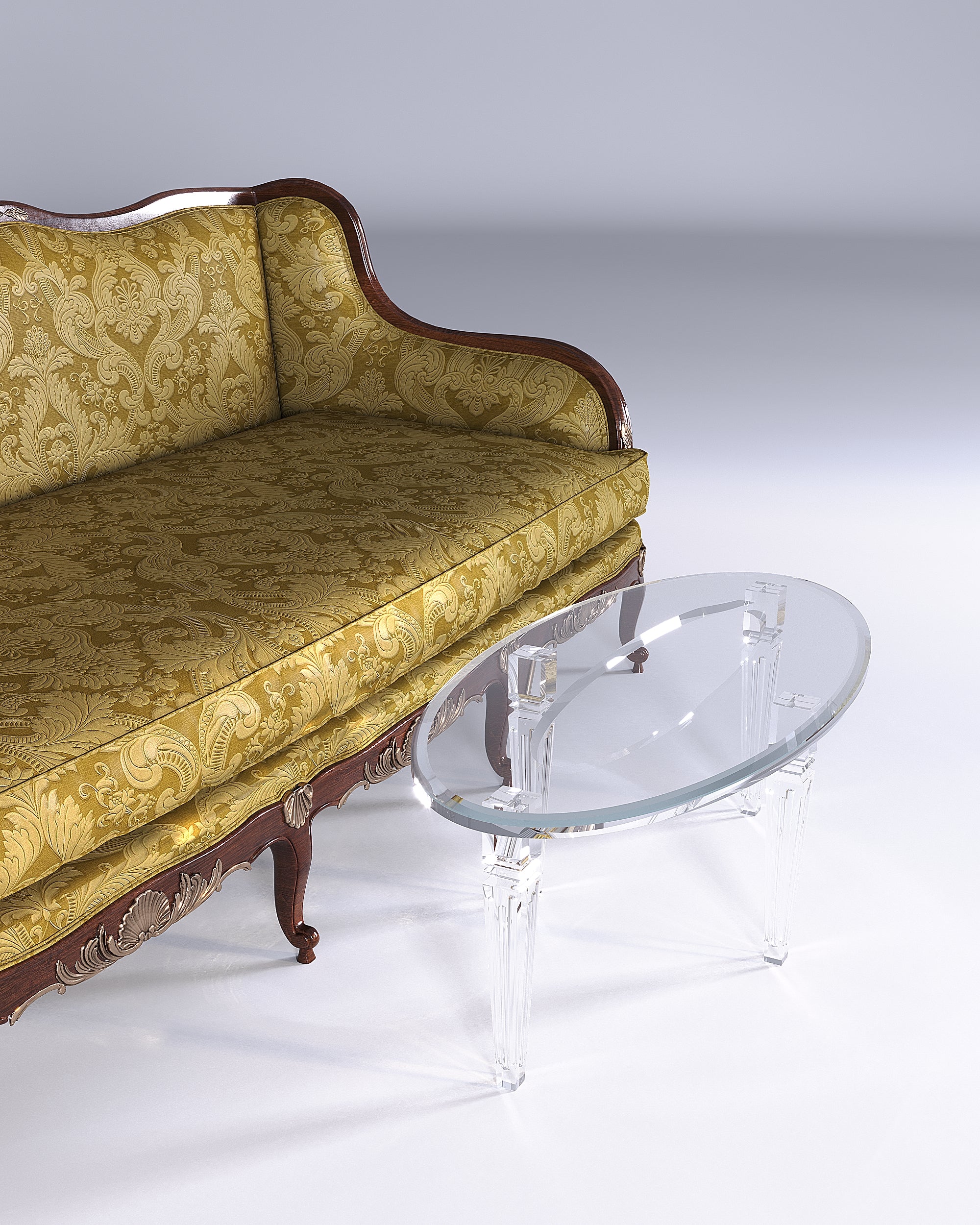 Victoria Serving Side Table
