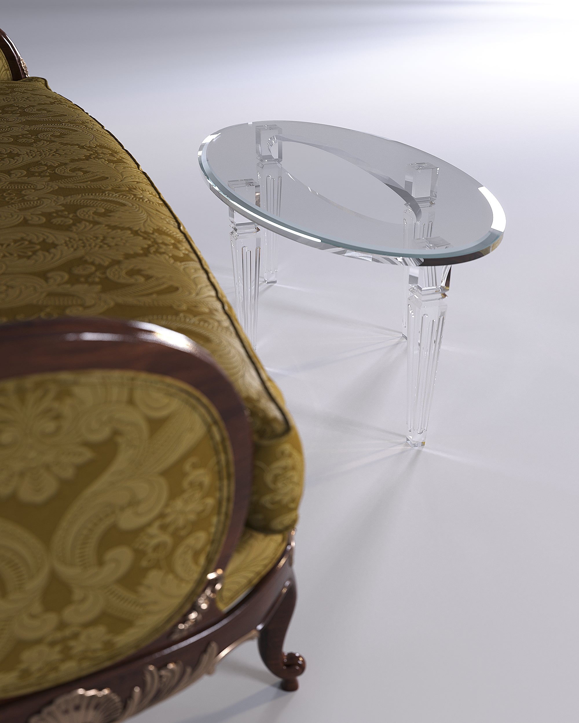 Victoria Serving Side Table