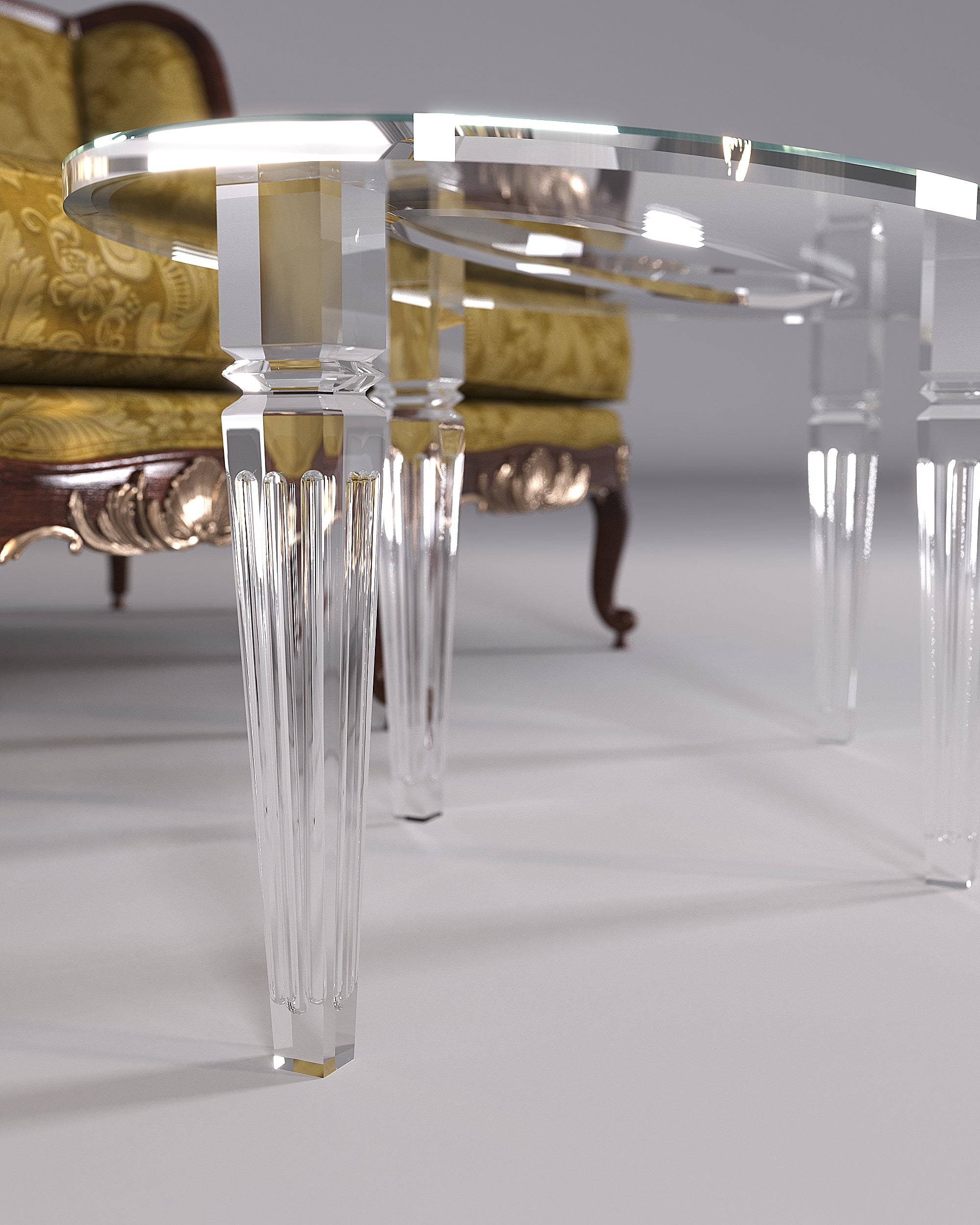 Victoria Serving Side Table