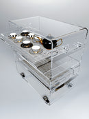 Peekaboo Trolley with Two Removable Trays
