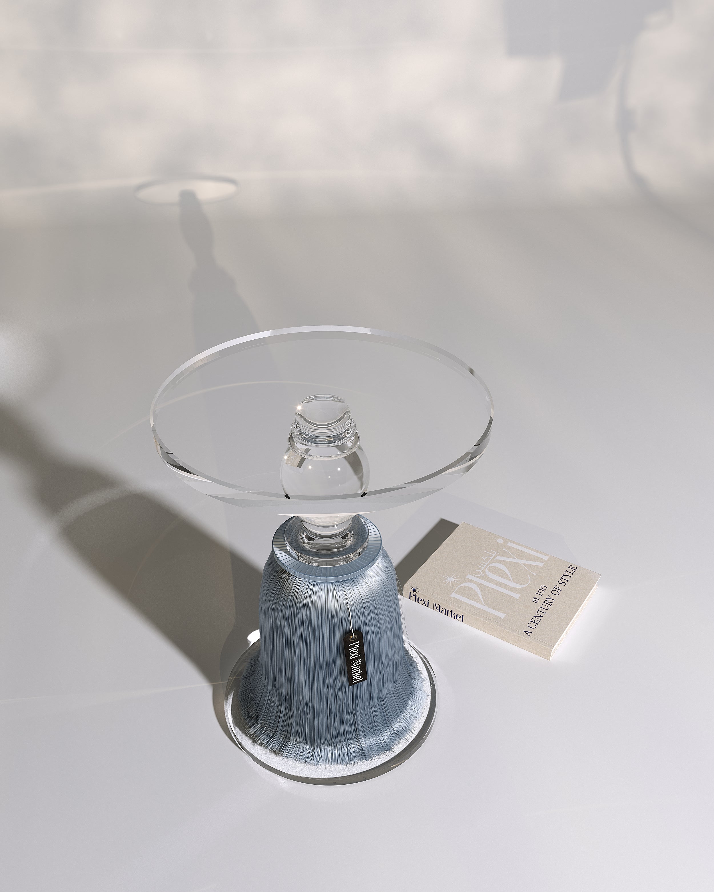Plexi Tassel Table