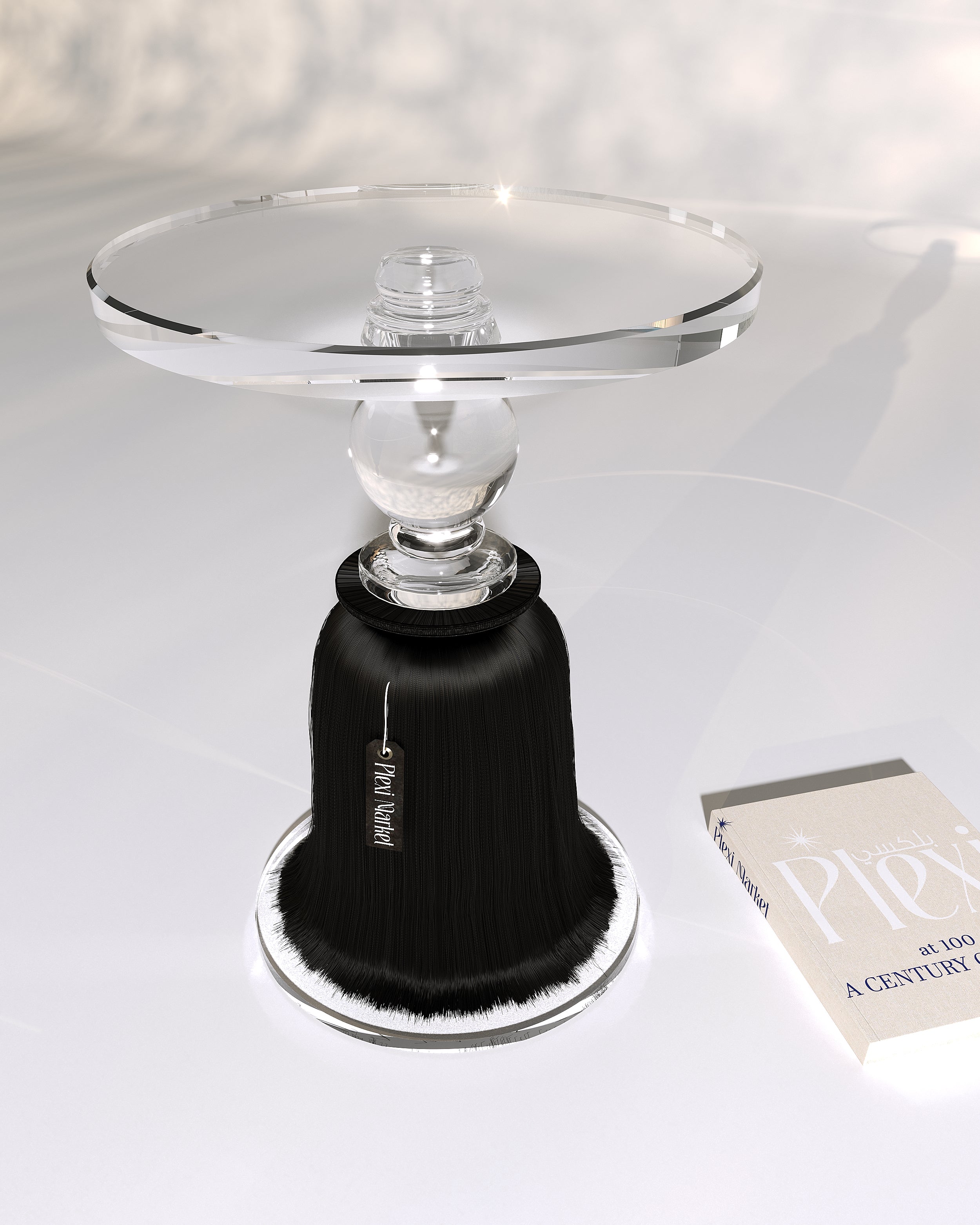Plexi Tassel Table