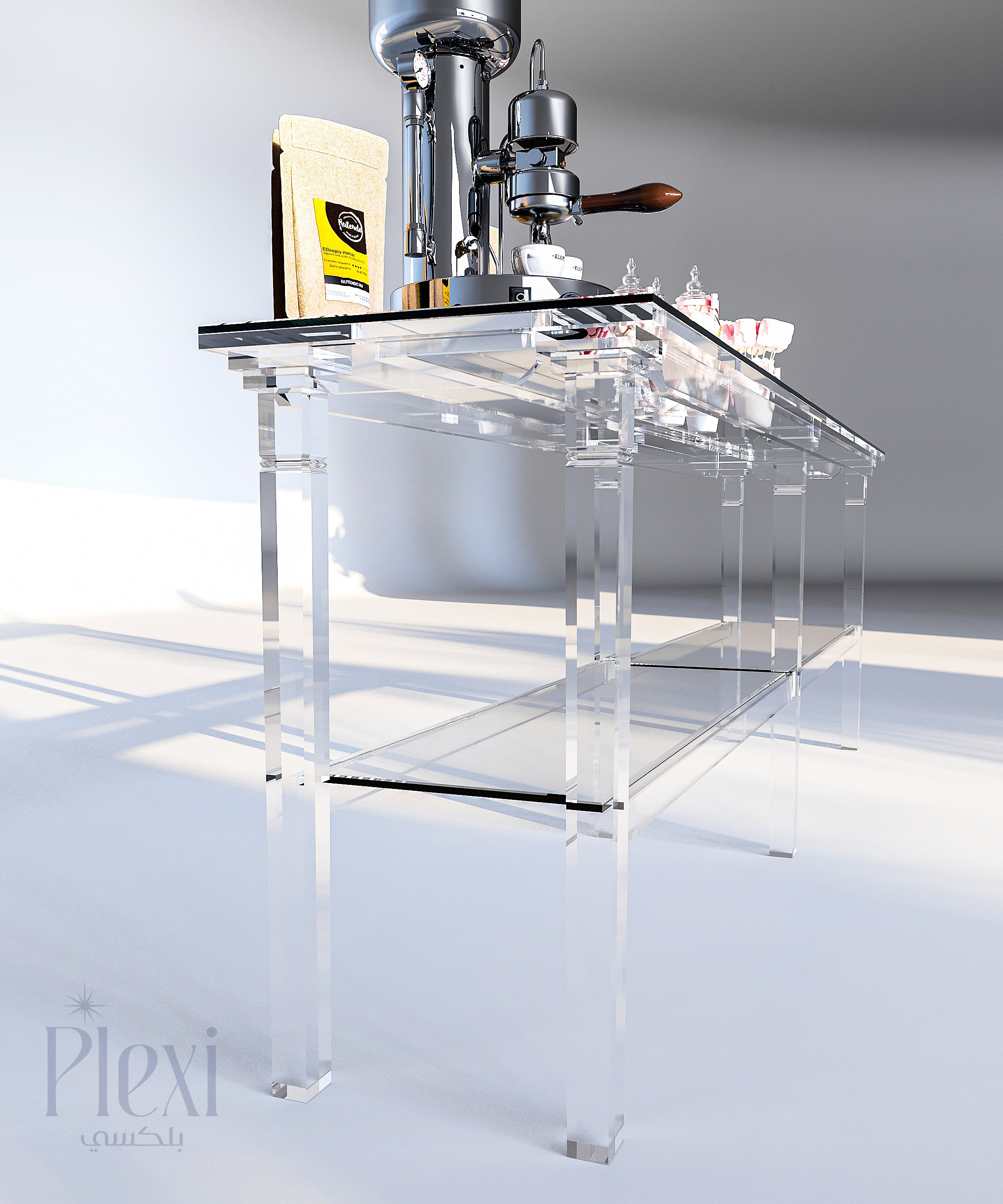 Plexi buffet Table XXXL