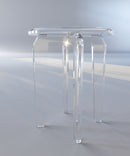 Round cross-base Serving Table