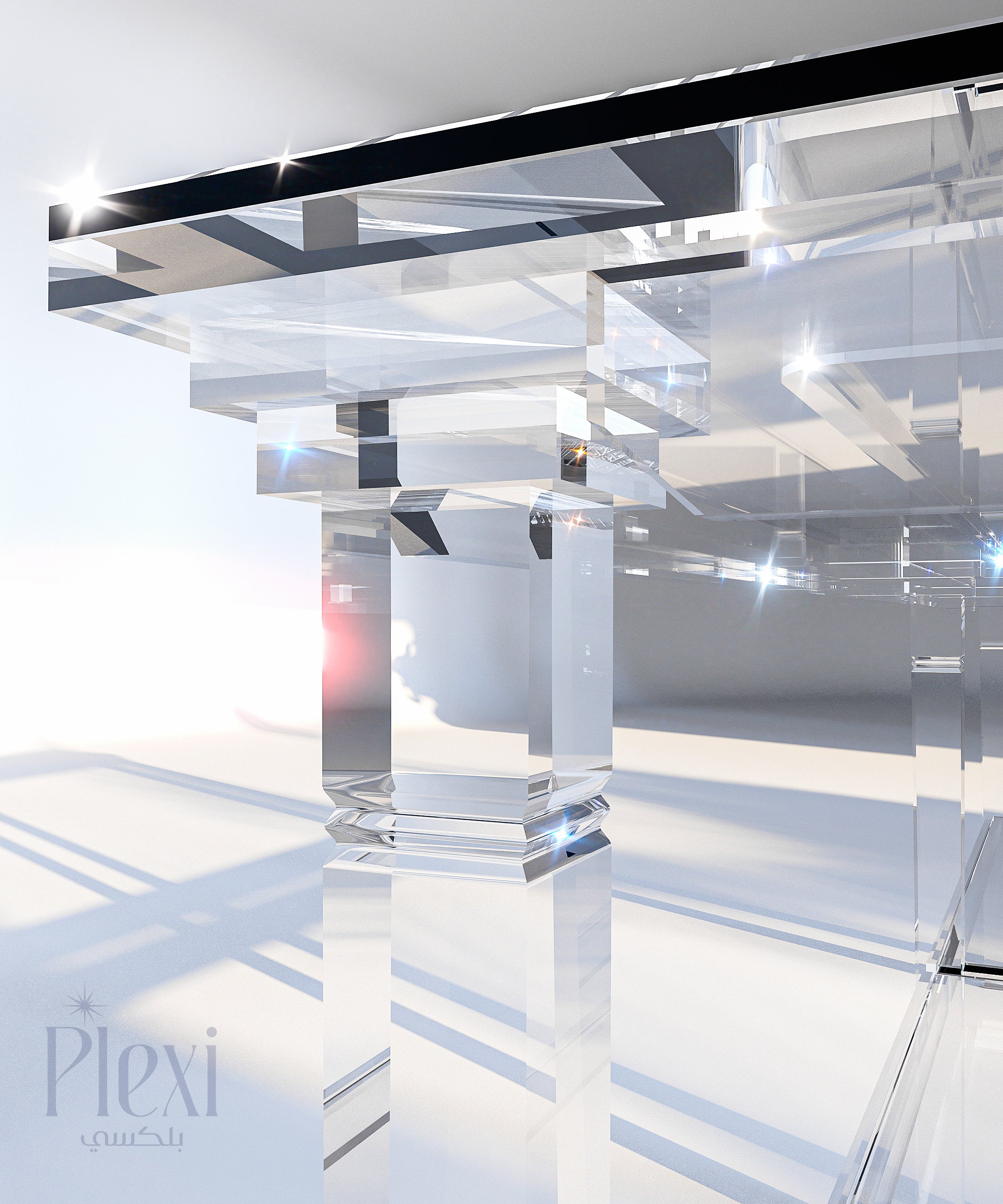Plexi buffet Table XXXL