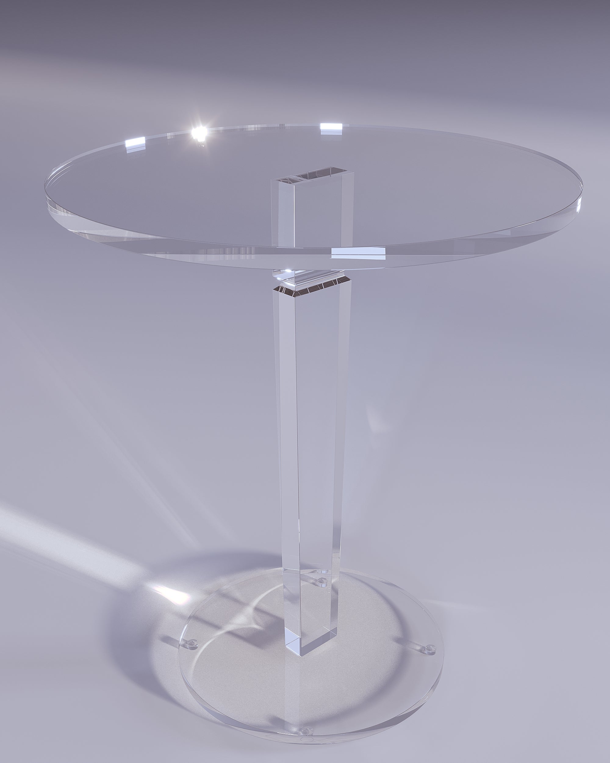 Round Serving Table