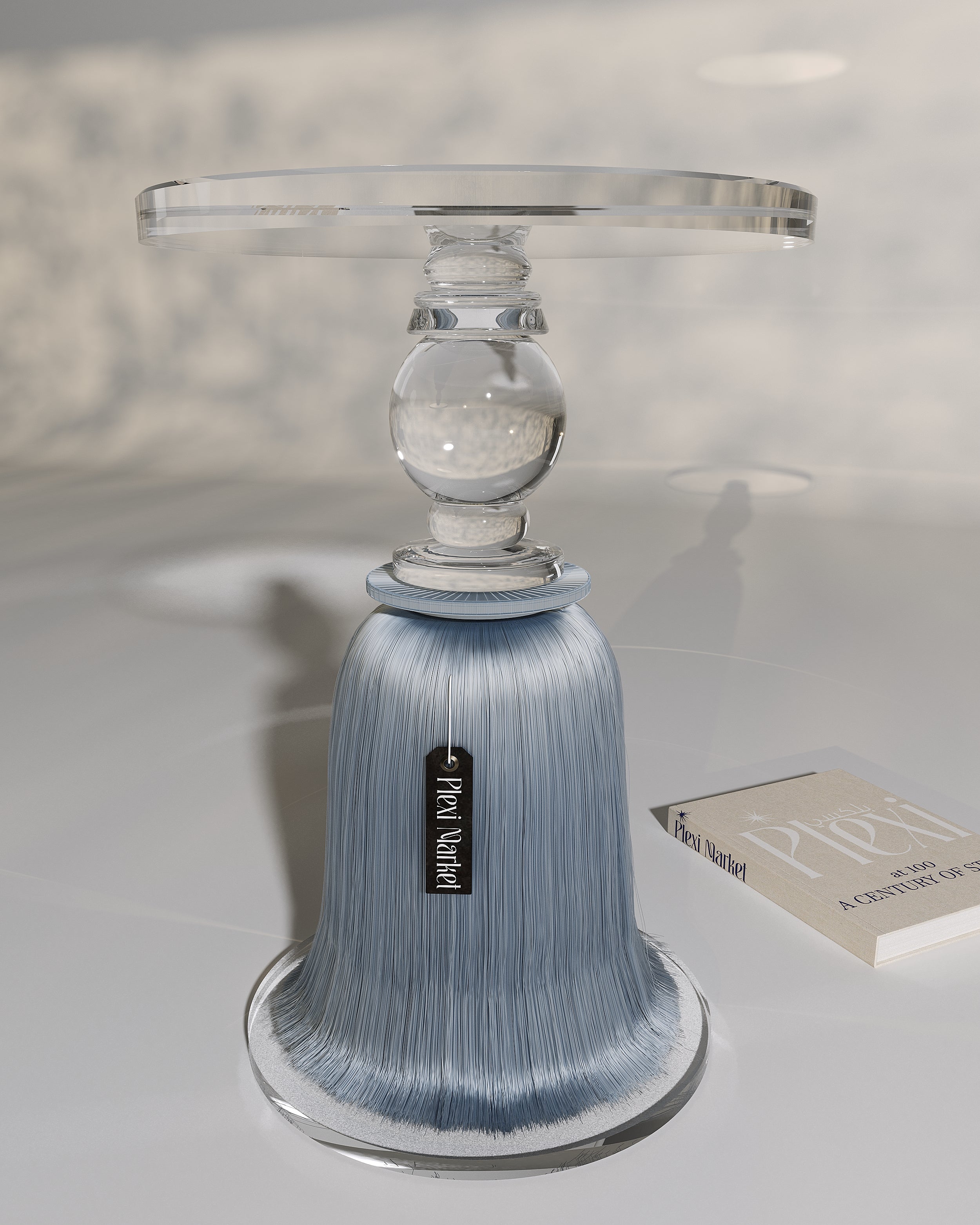 Diameter: 40 cm – Height: 56 cm / Sky Blue