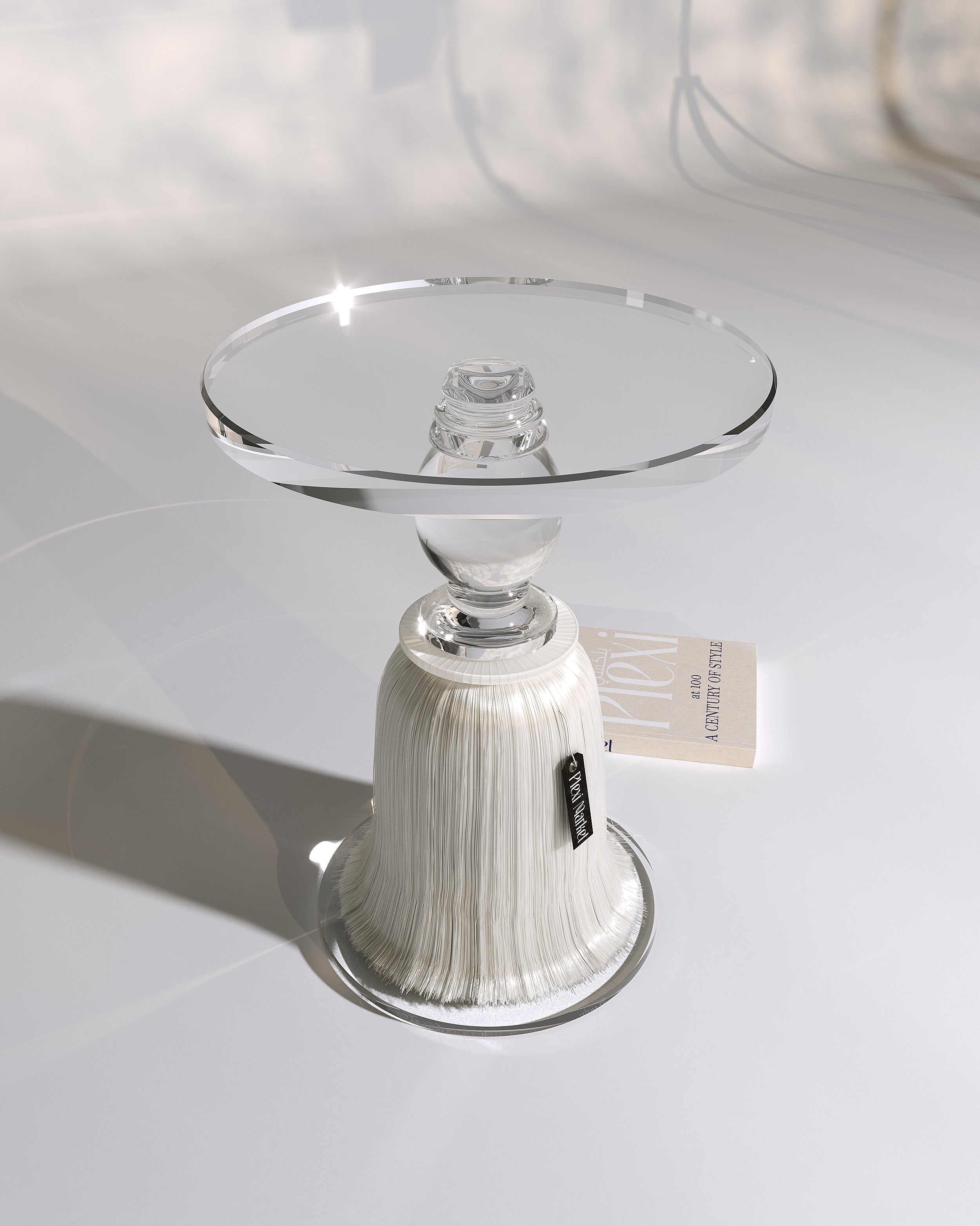 Plexi Tassel Table
