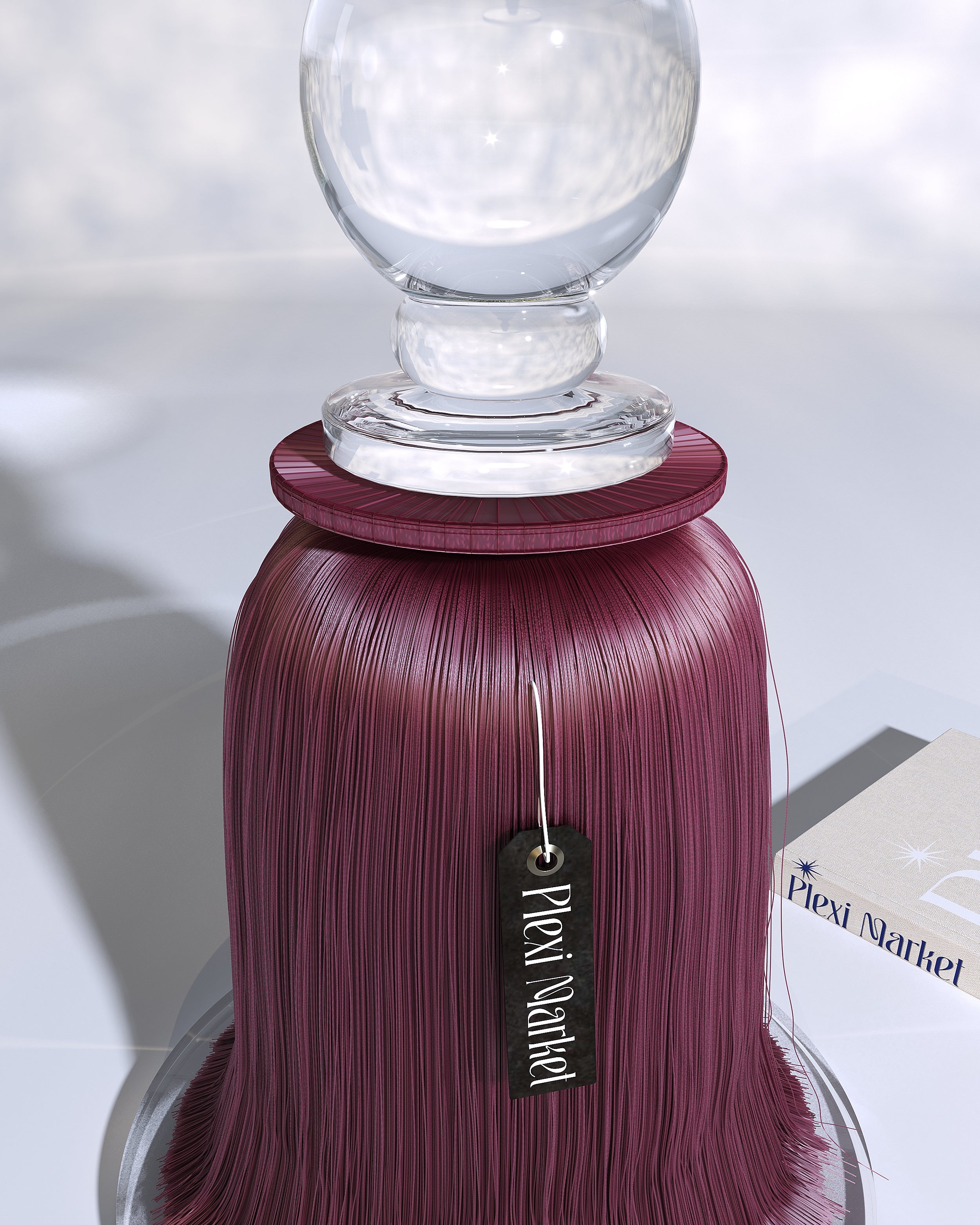 Plexi Tassel Table
