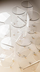 Peekaboo C Top Round Shape Serving Table